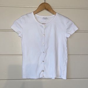 Zara Girls Short Sleeve Top Size 11-12